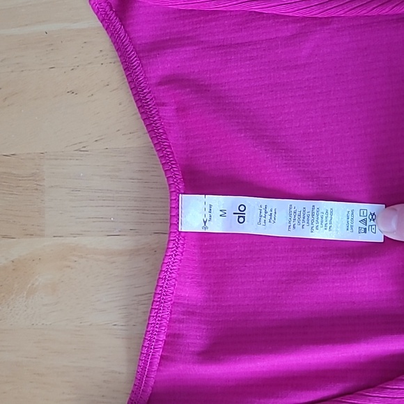 Alo Yoga Ribbed Defined Long Sleeve Bra - Picture 6 of 9